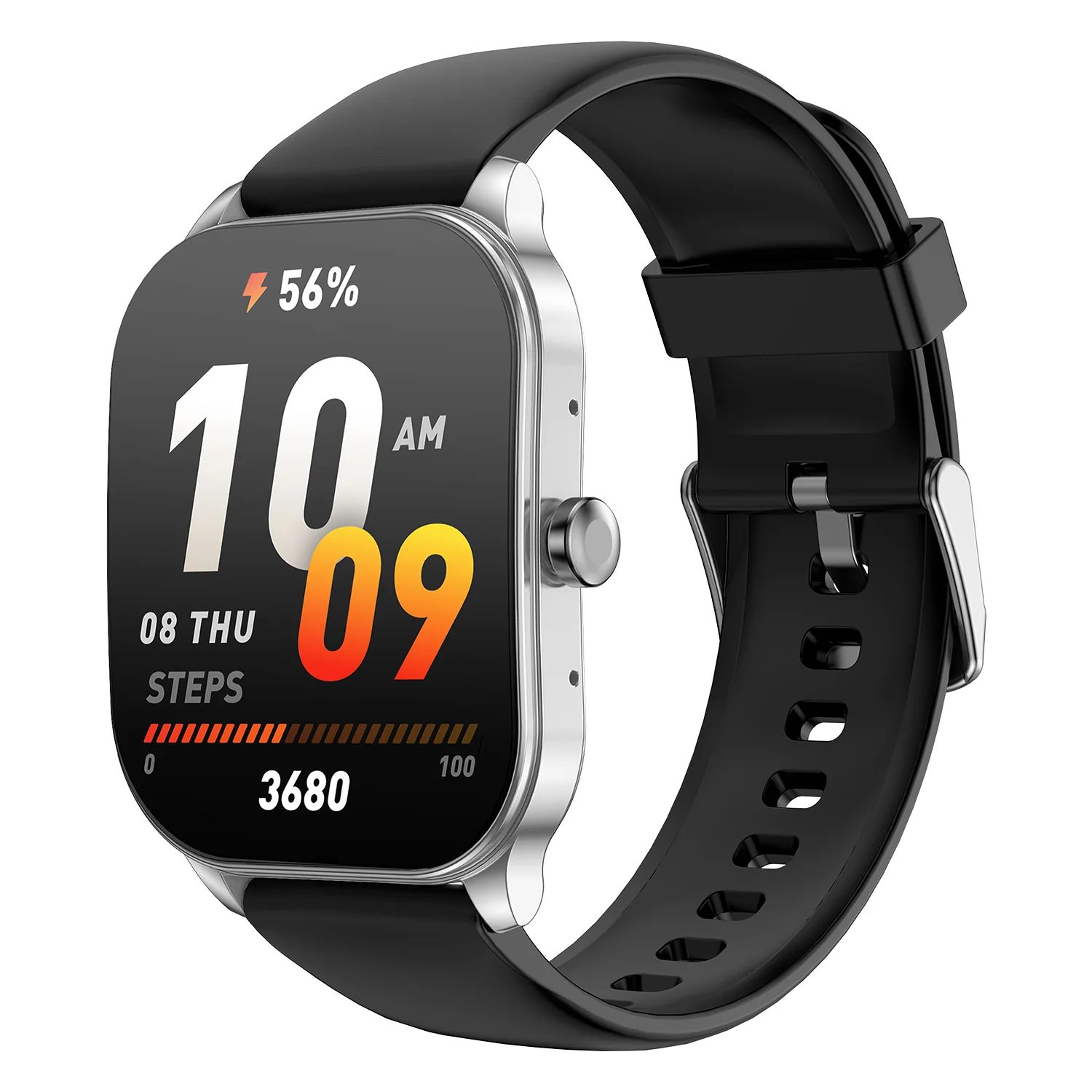 Умные часы Xiaomi Amazfit Pop 3S Black-Silver (A2318)