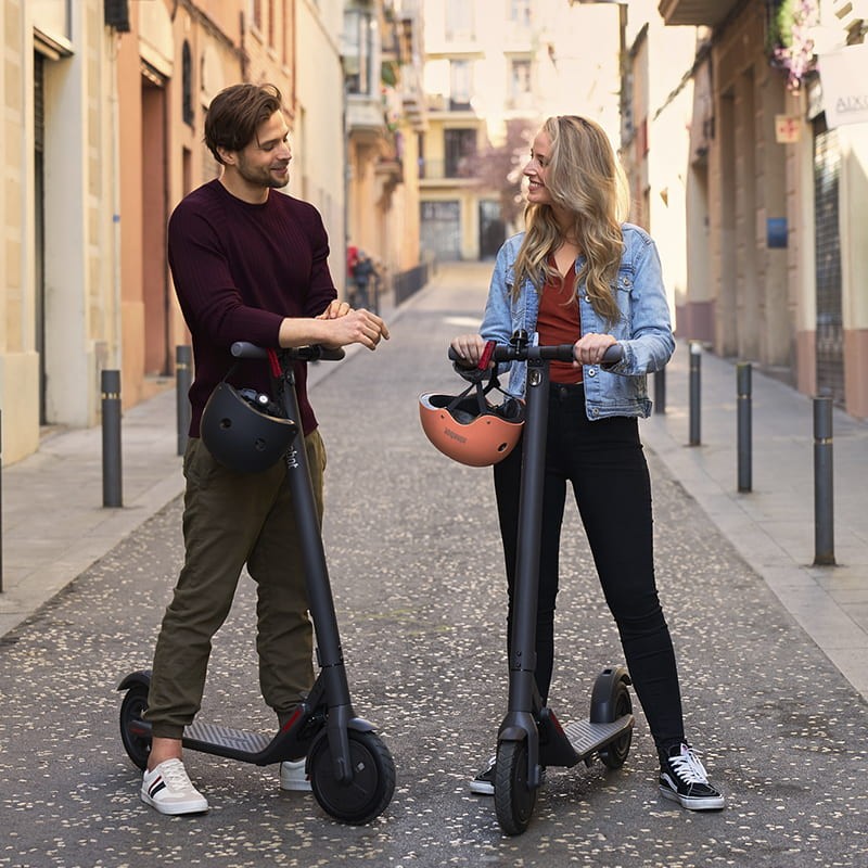 Фото Электросамокат Xiaomi Ninebot KickScooter E22 Dark Grey Фото Электросамокат Xiaomi Ninebot KickScooter E22 Dark Grey