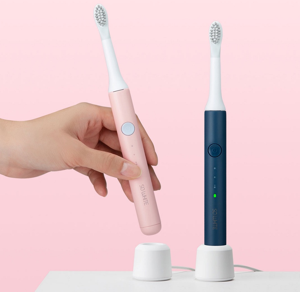 Купить Зубная щетка Xiaomi Pinjing EX3 Blue Купить Зубная щетка Xiaomi Pinjing EX3 Blue