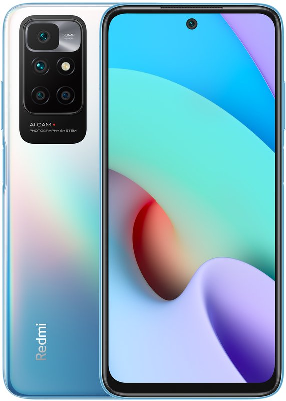 Смартфон Xiaomi Redmi 10 4/128Gb Blue