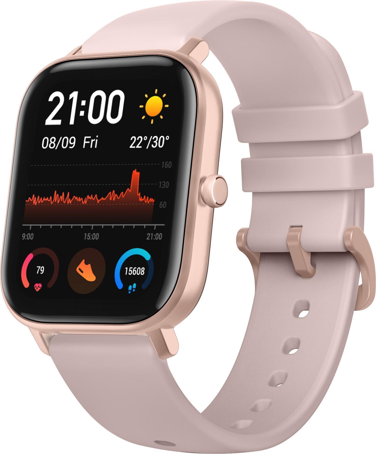 Фотография Умные часы Xiaomi Amazfit GTS Beige/Pink Gold Фотография Умные часы Xiaomi Amazfit GTS Beige/Pink Gold