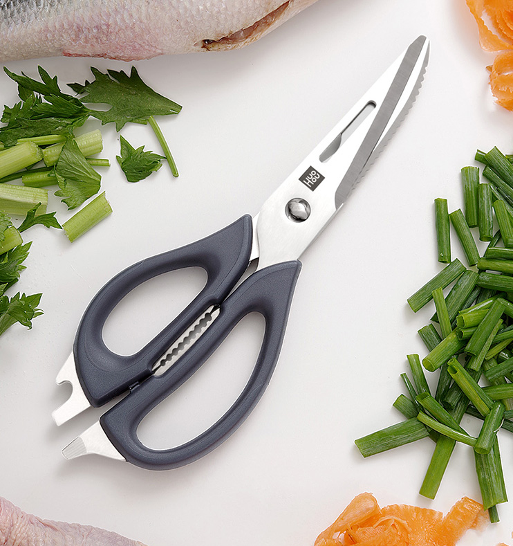 Цена Кухонные ножницы Xiaomi Huo Hou Multifunction Kitchen Scissors (HU0062) Цена Кухонные ножницы Xiaomi Huo Hou Multifunction Kitchen Scissors (HU0062)