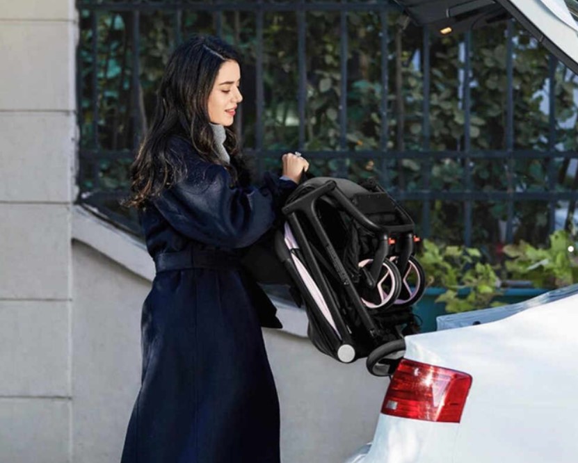 Коляска прогулочная Xiaomi MITU Folding Stroller Beige Казахстан Коляска прогулочная Xiaomi MITU Folding Stroller Beige Казахстан