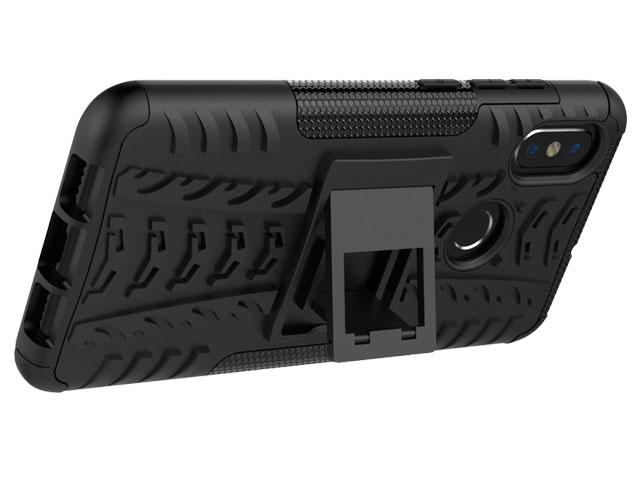 Фотография Чехол Yotrix Shockproof case для Xiaomi Mi 8 (черный. пластиковый) Фотография Чехол Yotrix Shockproof case для Xiaomi Mi 8 (черный. пластиковый)
