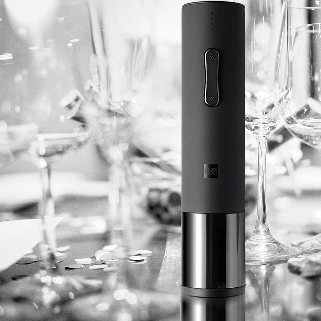 Картинка Автоматический штопор Xiaomi HuoHou Wine Electric Bottle Opener Картинка Автоматический штопор Xiaomi HuoHou Wine Electric Bottle Opener