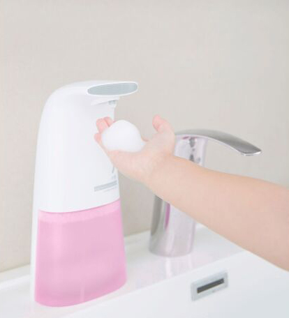 Фотография Дозатор мыла Xiaomi Mini J Foam Soap Dispencer Pink Фотография Дозатор мыла Xiaomi Mini J Foam Soap Dispencer Pink