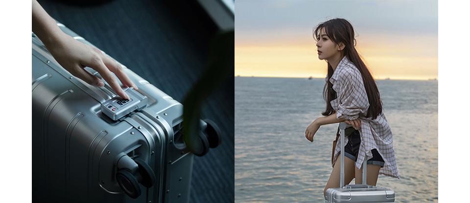 Фотография Чемодан Xiaomi MiJia Metal Suitcase 20" Silver Фотография Чемодан Xiaomi MiJia Metal Suitcase 20" Silver