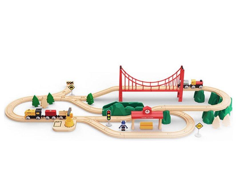 Фото Железная дорога Xiaomi Mi Toy Train Set Фото Железная дорога Xiaomi Mi Toy Train Set