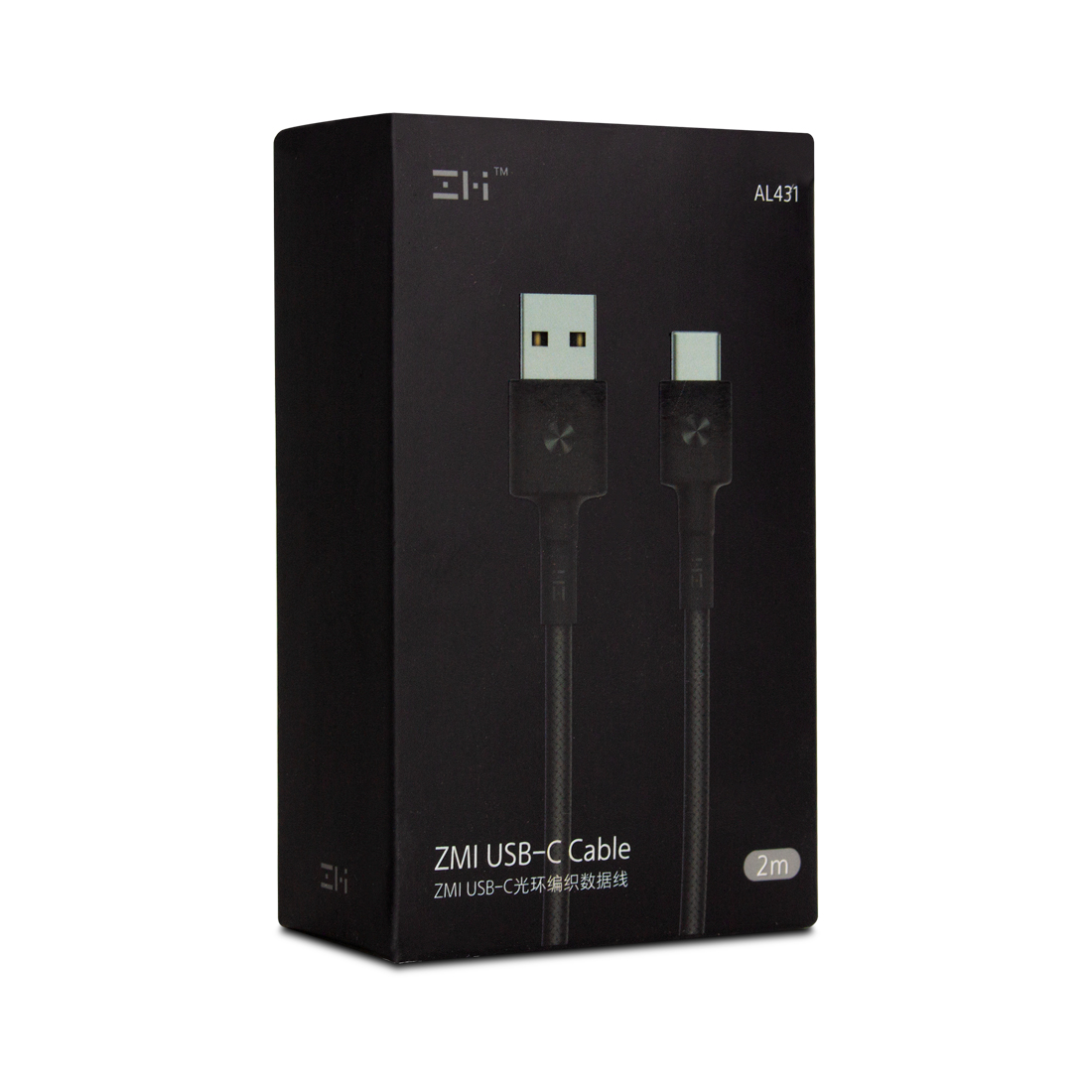 Картинка Кабель ZMi AL431 Type-C Black 2.0 m Картинка Кабель ZMi AL431 Type-C Black 2.0 m