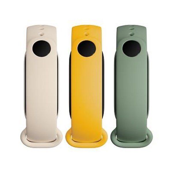 Фотография Ремешки для браслета Xiaomi Mi Band 6 Strap (Yellow/Ivory/Olive) Фотография Ремешки для браслета Xiaomi Mi Band 6 Strap (Yellow/Ivory/Olive)