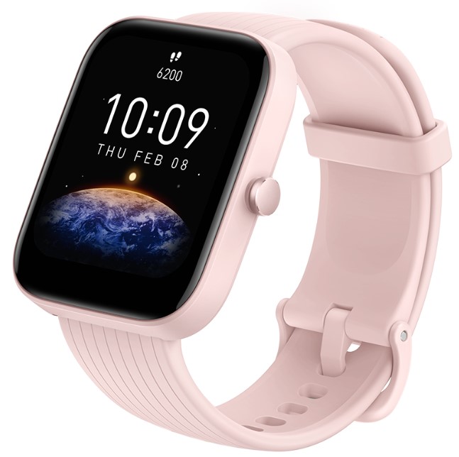 Фотография Умные часы Xiaomi Amazfit Bip 3 Pro Pink (A2171) Фотография Умные часы Xiaomi Amazfit Bip 3 Pro Pink (A2171)