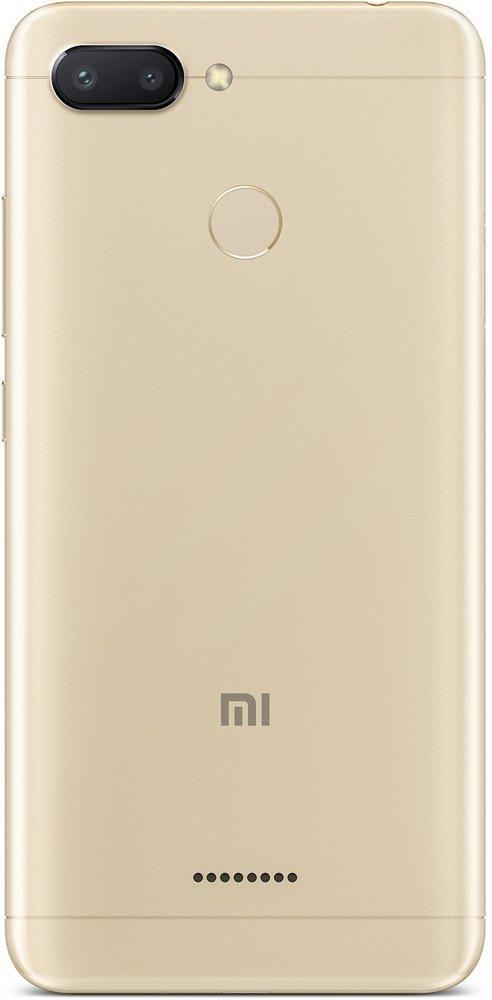 Картинка Смартфон Xiaomi Redmi 6 3+64Gb Gold Картинка Смартфон Xiaomi Redmi 6 3+64Gb Gold