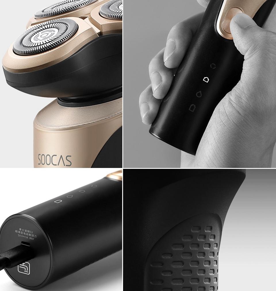 Фотография Электробритва Xiaomi Soocas S3 Black Фотография Электробритва Xiaomi Soocas S3 Black