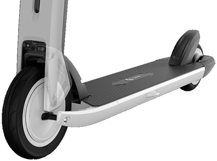 Фотография Электросамокат Xiaomi Ninebot KickScooter Air T15 White Фотография Электросамокат Xiaomi Ninebot KickScooter Air T15 White