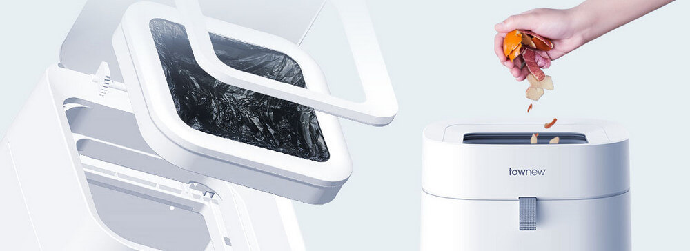 Умное мусорное ведро Xiaomi Townew Smart Trash Can T Air Lite