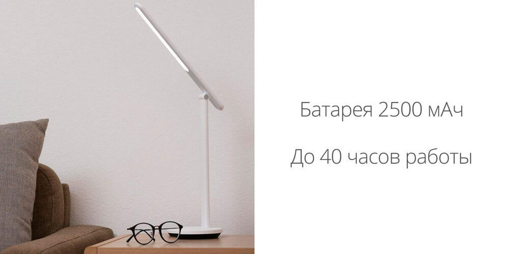 Лампа настольная Xiaomi Yeelight Folding Table Lamp Z1 PRO White (YLTD14YL)