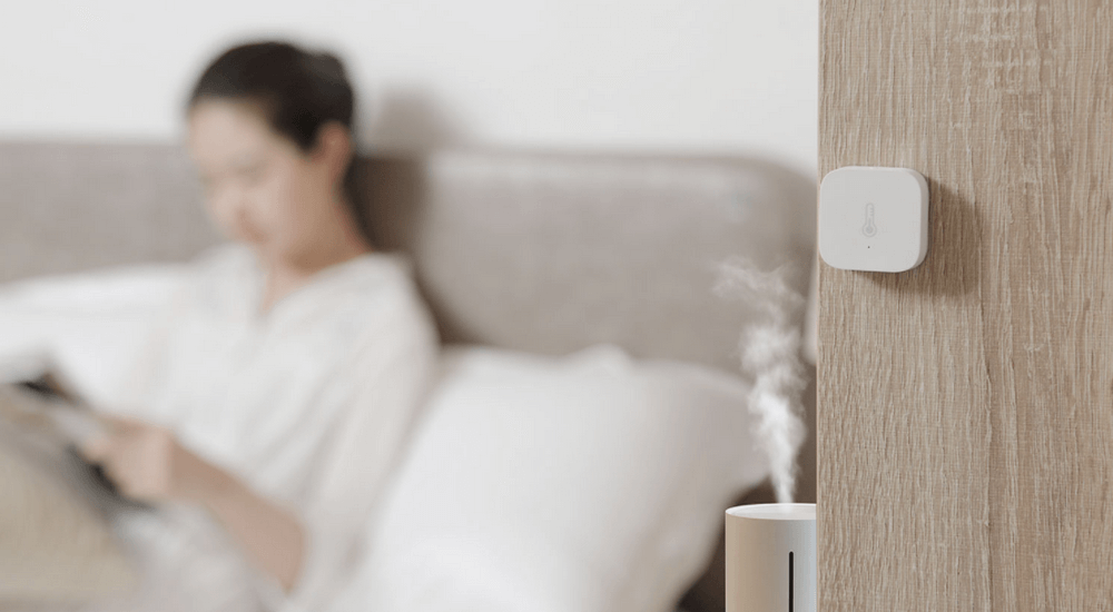 Датчик температуры, влажности и давления Aqara Temperature-Humidity Sensor (WSDCGQ11LM)
