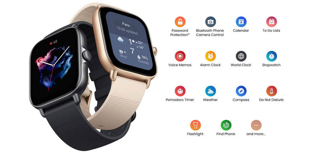Умные часы Xiaomi Amazfit GTS 3