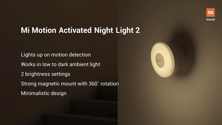 Ночник Mi Motion-Activated Night Light 2