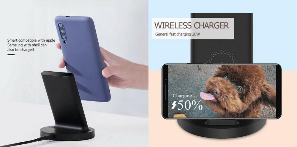 Беспроводное ЗУ Xiaomi Mi 20W Wireless Charging Stand