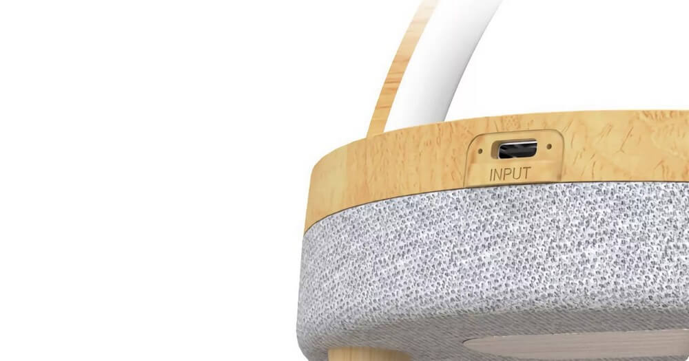 Настольная лампа-колонка Xiaomi Ezvalo Wireless Charging Music Desk Light