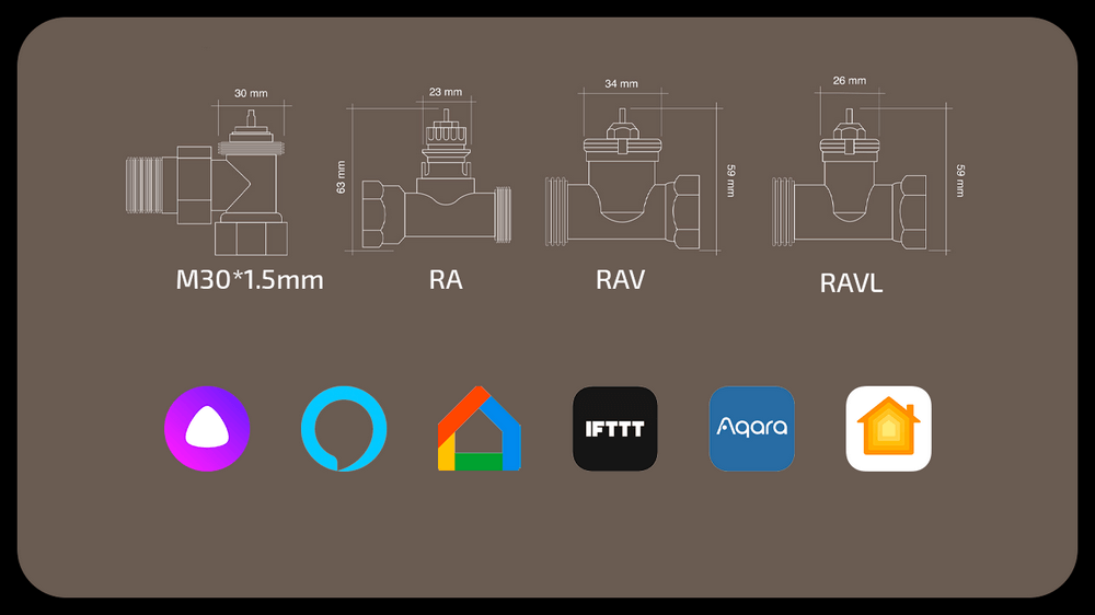 Термостат для радиатора Xiaomi Aqara Smart Radiator Thermostat E1 (SRTS-A01)