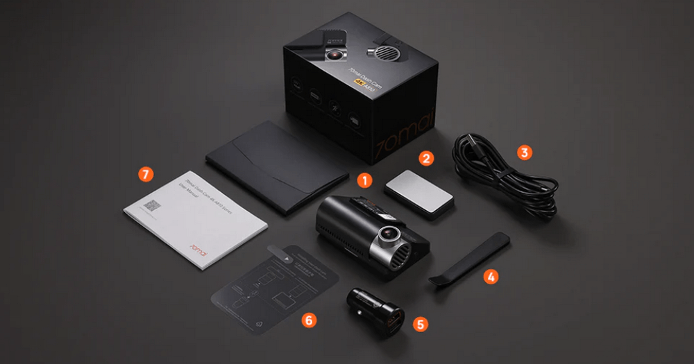 Видеорегистратор Xiaomi 70mai Dash Cam 4K (A810)