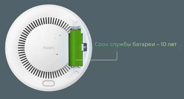 Датчик дыма Xiaomi Aqara Smart Smoke Detector