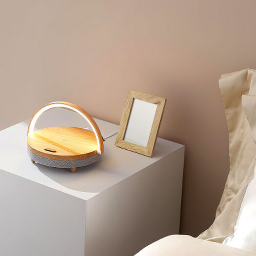 Настольная лампа-колонка Xiaomi Ezvalo Wireless Charging Music Desk Light