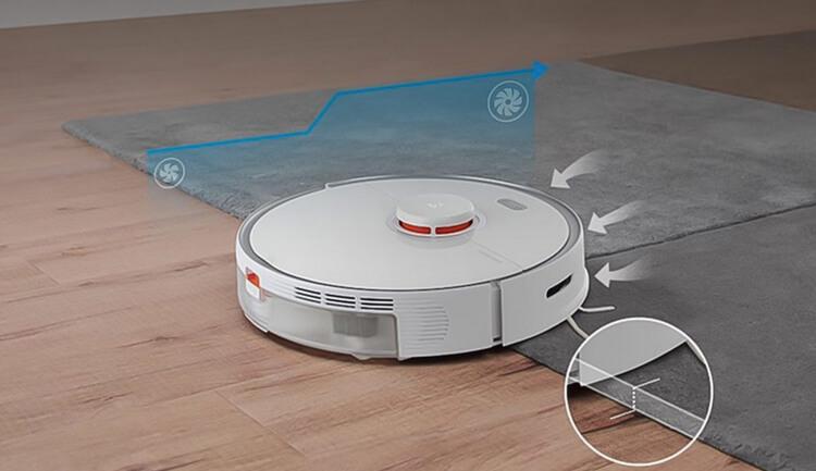 Roborock S5 Max имеет 5 режимов мощности всасывания