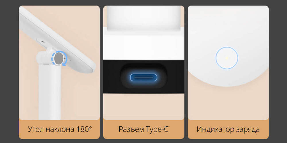 Лампа настольная Xiaomi Yeelight Folding Table Lamp Z1 PRO White (YLTD14YL)