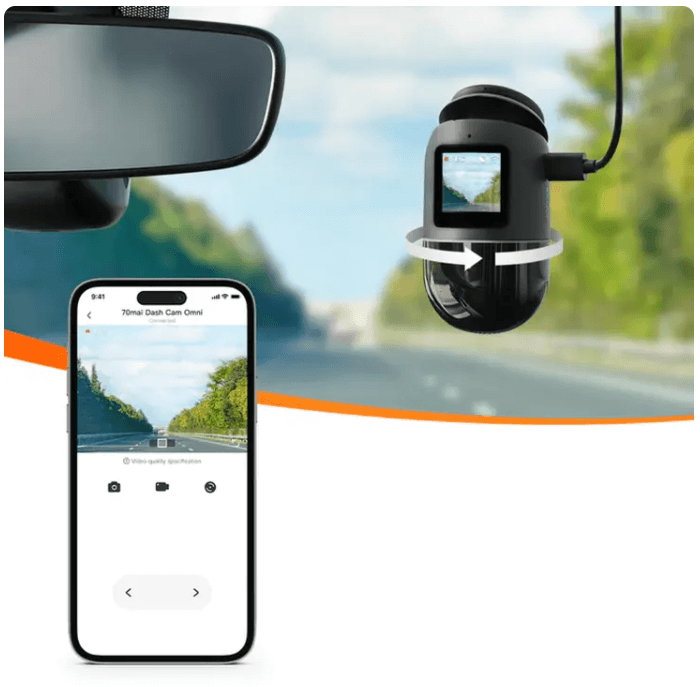 Видеорегистратор Xiaomi 70Mai Dash Cam Omni X200