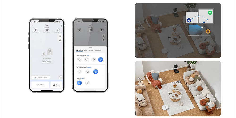 Робот-пылесос Xiaomi Roborock S8+
