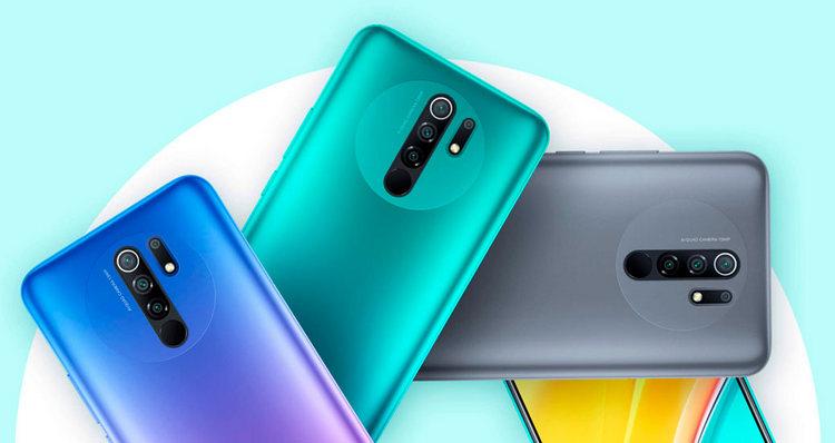 Смартфон Redmi 9 выпускается в разных цветах корпуса.