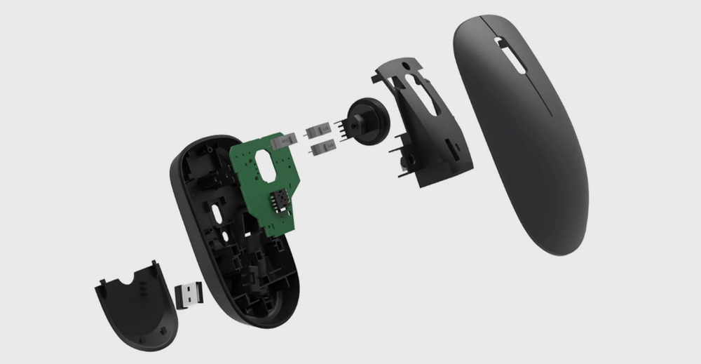 Беспроводная мышь Xiaomi Wireless Office Mouse Lite (BHR6099GL)