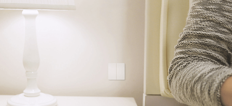 Выключатель одноклавишный Aqara Wall Switch (QBKG04LM)
