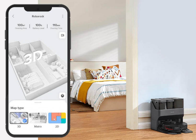Робот-пылесос Xiaomi Roborock S7 MaxV Ultra