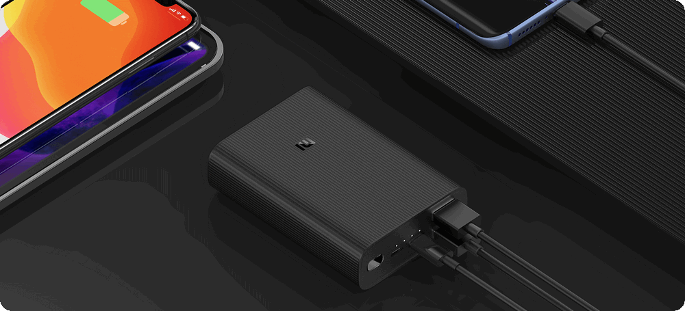 Power Bank Xiaomi Mi 3 Ultra Compact 10000 mAh Black (BHR4412GL)