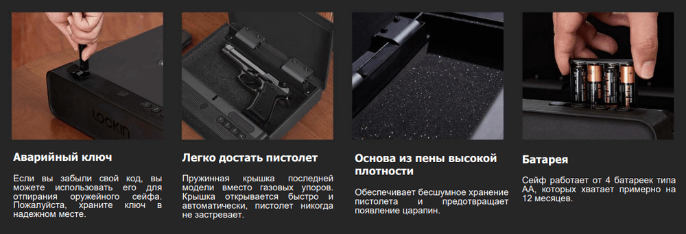 Умный сейф Xiaomi Lockin Smart Safe (GS01)