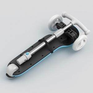 Самокат MiTU Rice Rabbit Scooter в сложенном виде