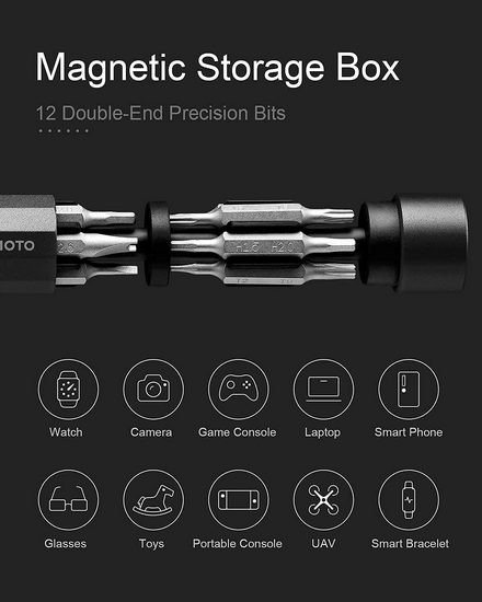 Отвертка Xiaomi Hoto Precision Screwdriver Kit 24 in 1 (QWLSD004)
