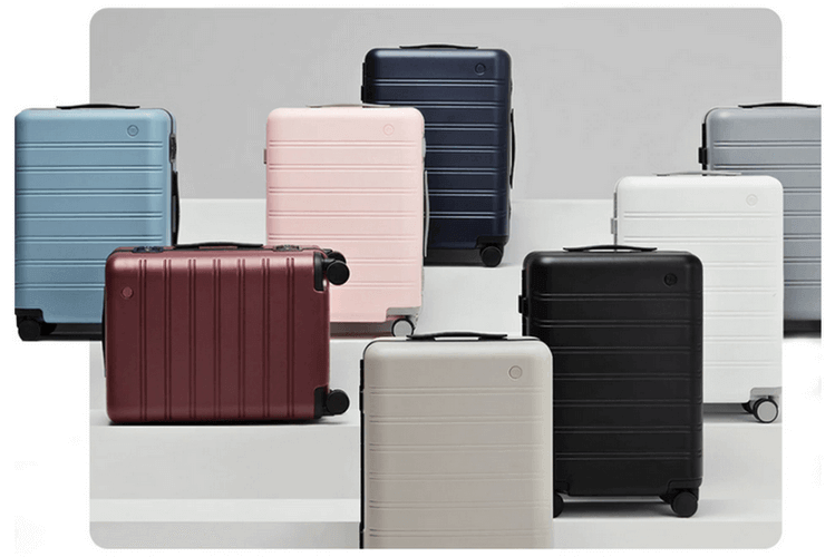 Чемодан Xiaomi NinetyGo Manhattan Frame Luggage-Zipper