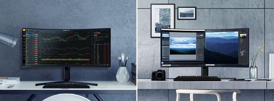 Mi Gaming Monitor 34 Curved подходит для монтажа
