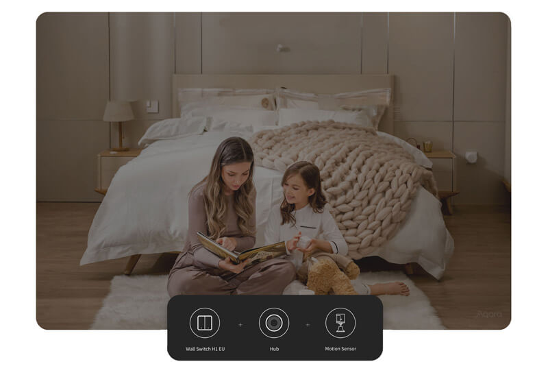 Выключатель Xiaomi Aqara Smart Wall Switch H1 Single Rocker (WS-EUK03)