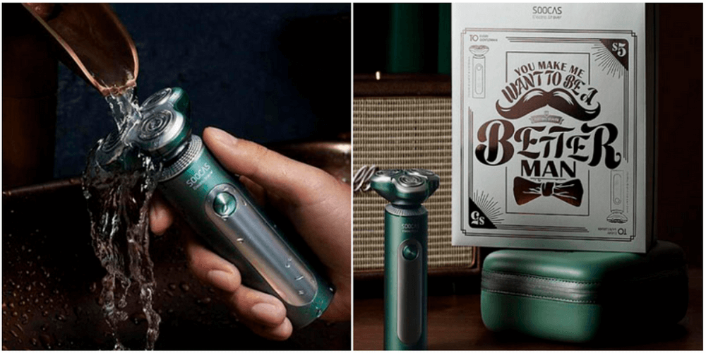Электробритва Xiaomi Soocas Electric Shaver S5 Green