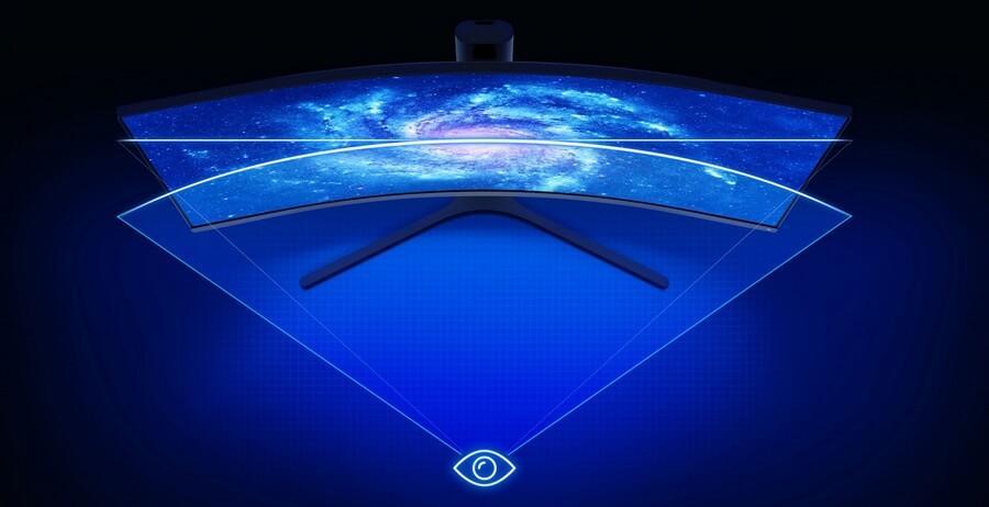 Цветопередача Mi Gaming Monitor 34 Curved не меняется под разными углами обзора