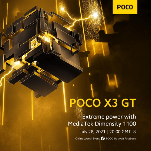 Смартфон Xiaomi Poco X3 GT