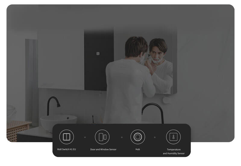 Выключатель Xiaomi Aqara Smart Wall Switch H1 Single Rocker (WS-EUK03)