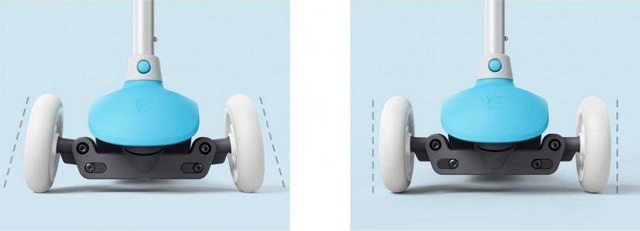 Колесная база MiTU Rice Rabbit Scooter имеет отрицательный развал