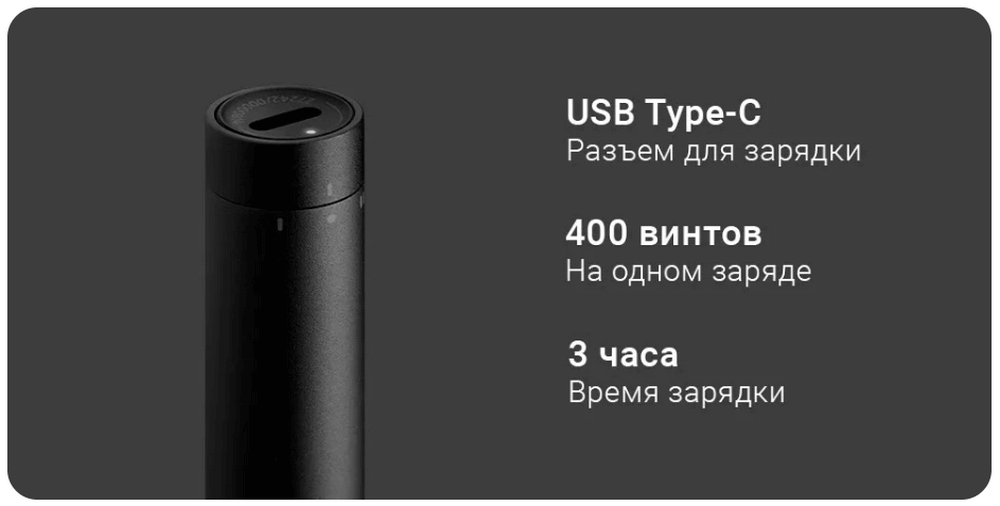 Умная отвертка Xiaomi Electric Precision Screwdriver (MJDDLSD003QW)